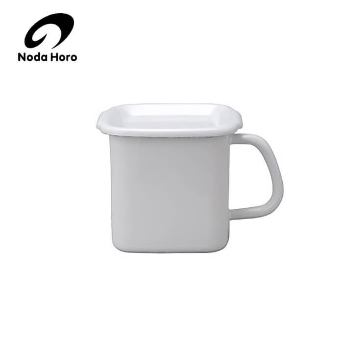 楽天市場】野田ホーロー 持ち手付 ストッカー 丸型 L MS-14M ホーロー