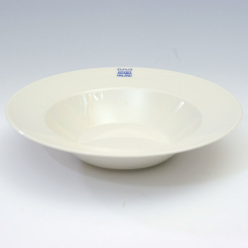 ARABIA ココ ディーププレート 24cm 12003 ホワイト 皿 お皿