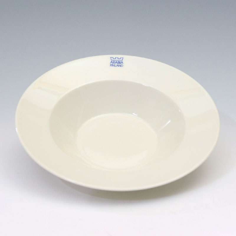 ARABIA ココ ディーププレート 24cm 12003 ホワイト 皿 お皿