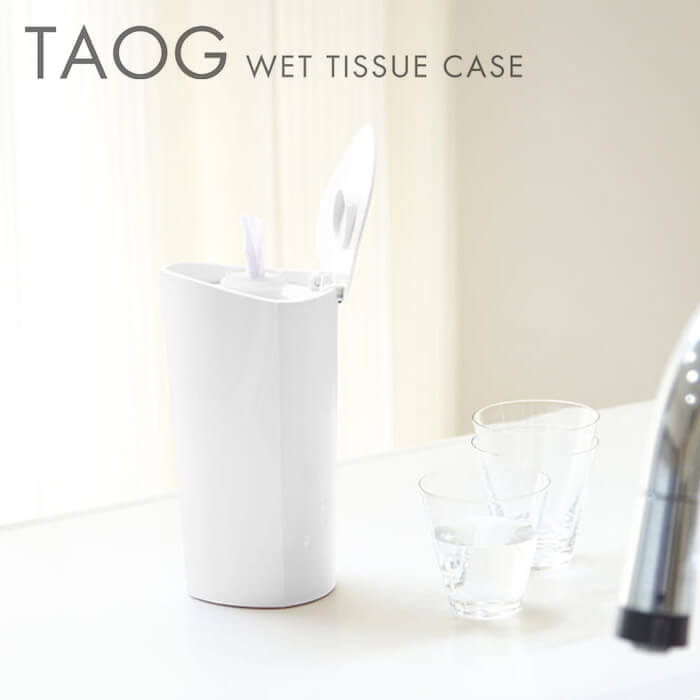 660円 付与 岩谷マテリアル TAOG タオ ウエットティッシュケース ホワイト TAOGWTC W