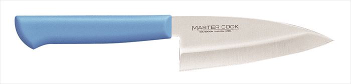 マスターコック MCKK-120 小出刃(両刃) 12cm ブルー