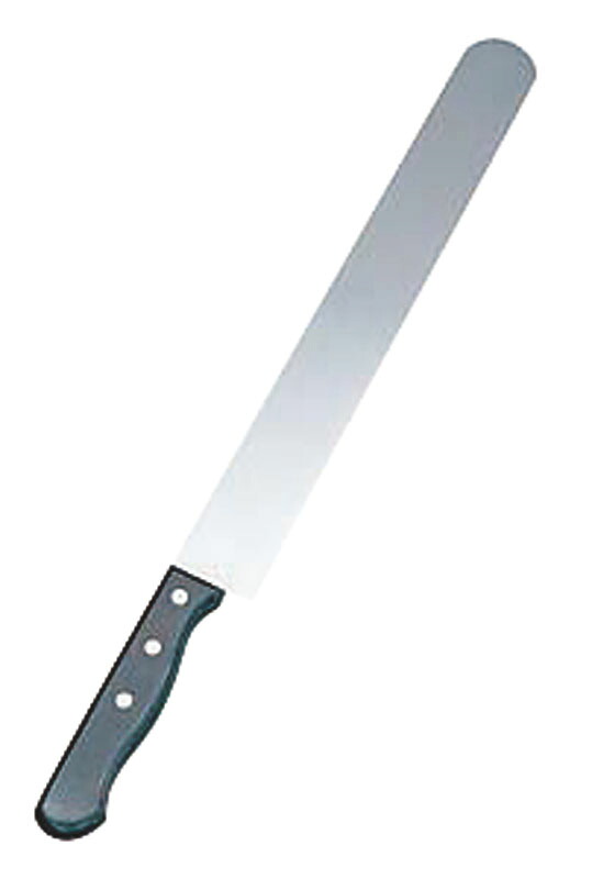 黒合板柄STカステラ包丁 350mm 送料無料