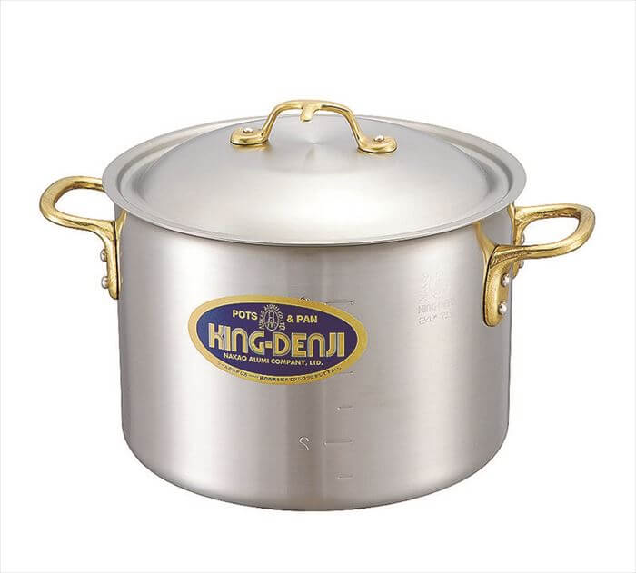 キングデンジ 半寸胴鍋 21cm(5.0L) 送料無料|アドキッチン