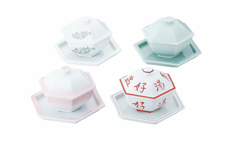 印入 六角蓋物 大