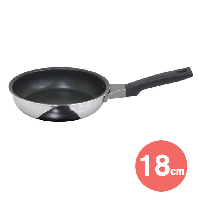 ウルシヤマ ルミエール IH フライパン 18cm 日本製 テフロン LME-F18 ウルシヤマ金属工業 Urushiyama