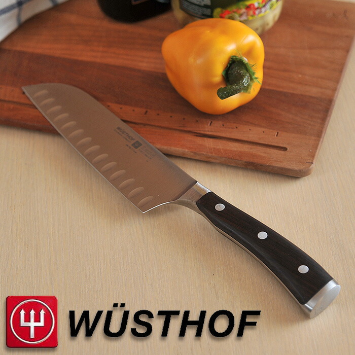 楽天市場】在庫限り ヴォストフ 包丁 三徳 WUSTHOF 三徳包丁 17cm