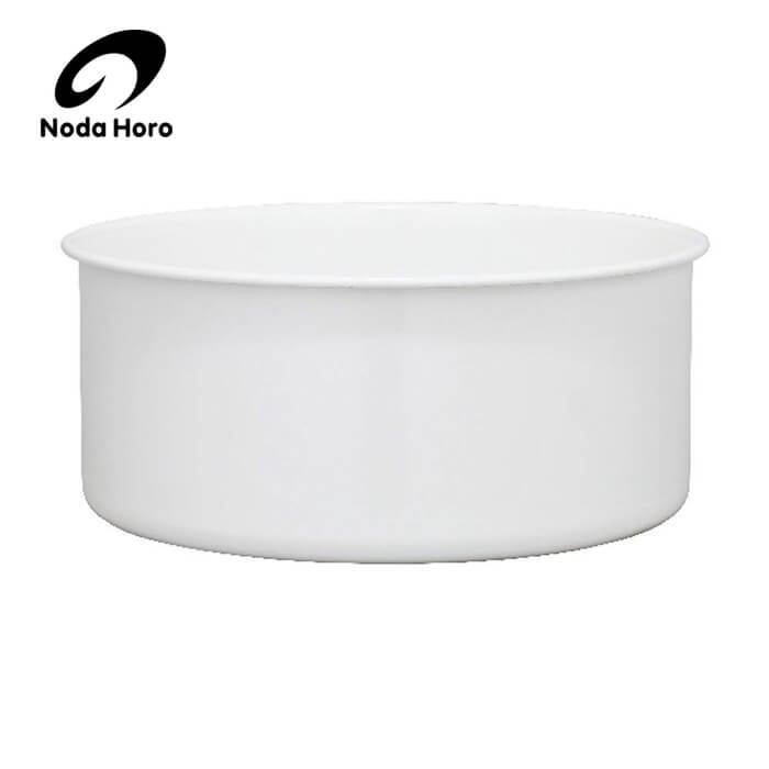 楽天市場】野田琺瑯 野田ホーロー 洗面器 全白 ホーロー容器 のだ