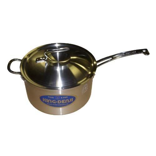 ニューキングデンジ 深型片手鍋(目盛付)27cm 送料無料