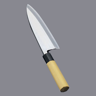 12cm アドキッチン 出刃 片刃 匠練銀三 銀三鋼 堺實光 アドキッチン 堺實光 出刃 片刃 匠練銀三 銀三鋼 12cm