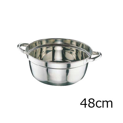 CLO 18-8円付鍋 48cm【 アドキッチン 】|アドキッチン