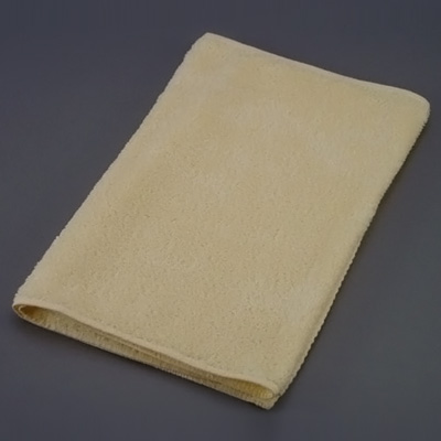 フェイスタオル 8310 （1袋・10枚入） 約340×850mm 【イエロー】