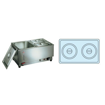 灯し火フードウォーマー 1／1ヨコ型 KU-111Y 570×365×H270粍【 所在地勝手もと 】 キッチン用品・食器・調理器具-業務用厨房機器