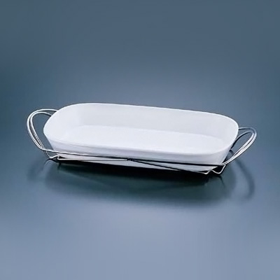 SA シャトレ 角グラタンセット 10-1011-33W 420×194×H73mm【 アドキッチン 】