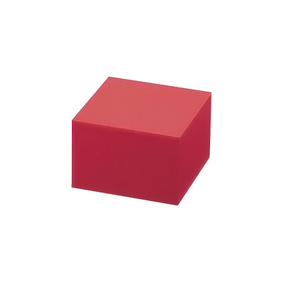 アクリル ディスプレイ BOX 小 B30-7 150×150×H100mm 【朱マット】