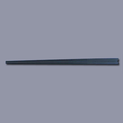 ニューエコレン中華箸 ノーマル（50膳入） 23cm 【ブラック】