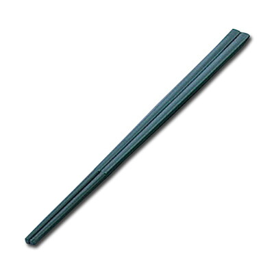 ニューエコレン箸和風 天削箸（50膳入） 全長240mm 【グリーン】