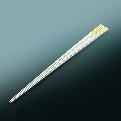 中華銀器：銀箸B（VIP）全長220mm【 アドキッチン 】