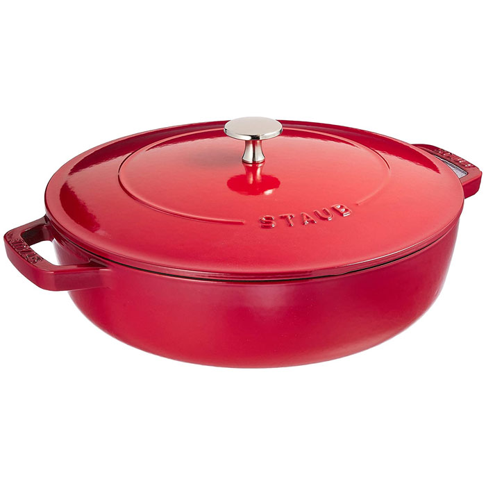 18513円 【税込?送料無料】 staub ストウブ ブレイザー ソテーパン 26cm 40506-544 チェリー