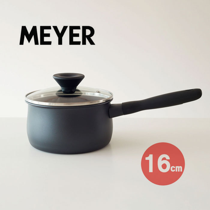 【楽天市場】マイヤー ミッドナイト 片手鍋16cm MNH-S16 Frying Pot IH対応 硬質アルマイト加工：アドキッチン