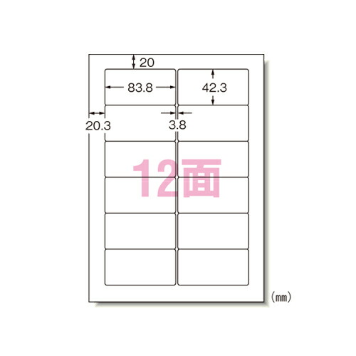 エーワン パソコン&ワープロラベル富士通100枚 28176 送料無料