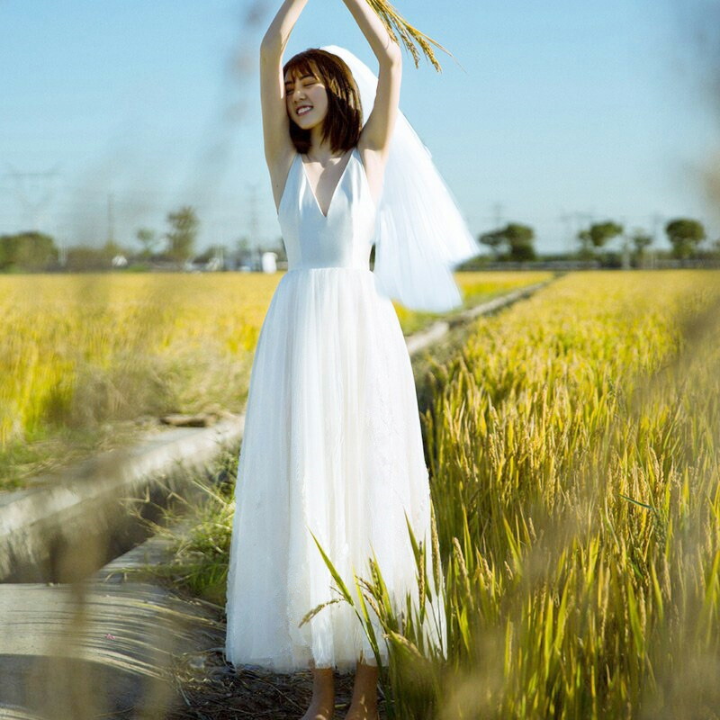 週間売れ筋 送料無料 エレガント セクシー ピアノ 海外挙式 リゾート 小さいサイズ パーティードレス キャミワンピース 前撮り フォーマル 大きいサイズ コンサート 発表会 ウエディングドレス ロング 披露宴 演奏会 ブライダル ノースリーブ 花嫁 結婚式 二次会