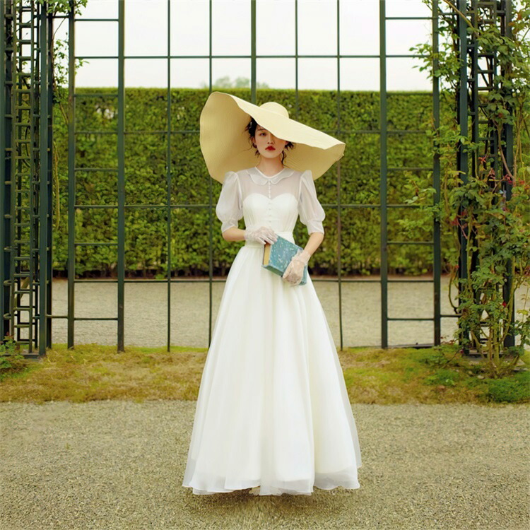 1年保証 キラキラ ブライダル 花嫁 結婚式 二次会 大きいサイズ 長袖 ウェディングドレス 演奏会 送料無料 ステージ衣装 旅行 小さいサイズ ピアノ 海外挙式 おしゃれ パーティードレス コンサート 発表会 Vネック ウエディングドレス ロングドレス 前撮り フォーマル