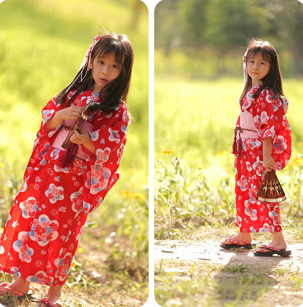 子供浴衣 4点セット キッズ浴衣 和装 和服 浴衣 作り帯 女の子 子供 キッズ かわいい おしゃれ 夏祭り お祭り おまつり 花火大会 七五三 プレゼント 送料無料 Mavipconstrutora Com Br