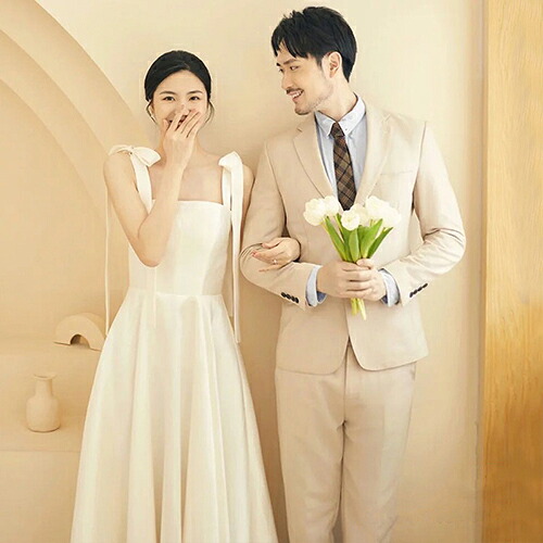 ウェディングドレス ロングドレス パーティードレス Aライン 大きいサイズ 二次会 結婚式 花嫁 ブライダル 演奏会 披露宴 発表会 舞台 コンサート 撮影 フォーマル 前撮り おしゃれ 海外挙式 ピアノ 豪華 白 wedding dress リゾート 女子会 旅行 謝恩会 同窓会｜AddChic