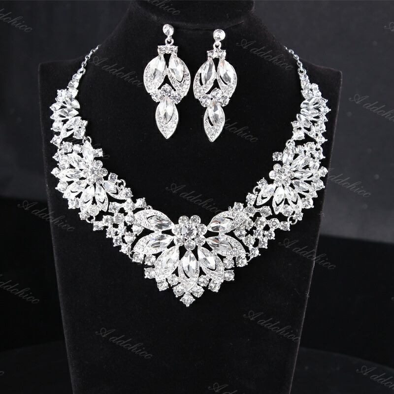 楽天市場】ゴージャス＆エレガント！ウェディングネックレス