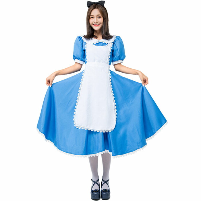 楽天市場】レディース ハロウィン コスプレ衣装 メイド服