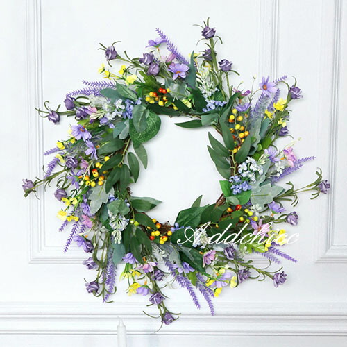 楽天市場】＼即日発送OK／プレゼント 玄関 リース ドライフラワー