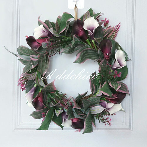 楽天市場】ドライフラワー リース 40cm 玄関 ナチュラルリース 玄関