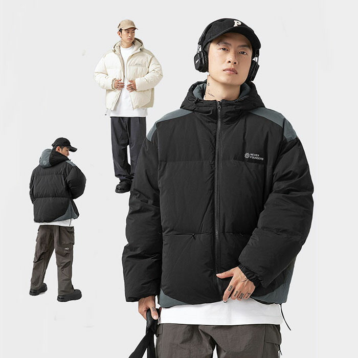 楽天市場】ダウンジャケット メンズ ジャケット フード付き コート