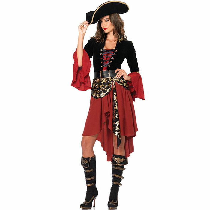 女海賊！仮装！ Amazon.co.jp: ハロウィン 仮装 海賊 女海賊 コスプレ 衣装