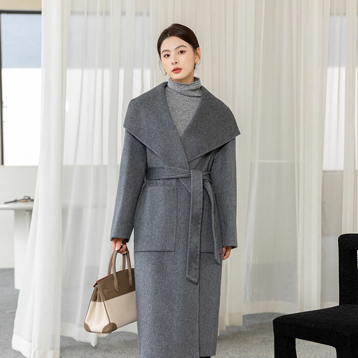 ウールコート レディース ロング カシミヤ ロングコート 冬服 コート ウール 韓国ファッション ミセス アウター 春 秋 冬 防寒 保温 厚手 暖かい 大きいサイズ あったか ゆったり きれいめ オリジナル 細身 高品質 高級 上品 OL通勤 ビジネス ジャケット 20代 30代 40代