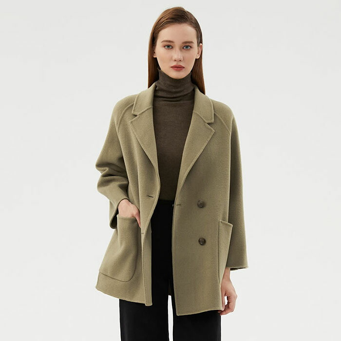 チェスターコート レディース コート ウールコート ウール100％ アウター 冬服 韓国ファッション オーバーサイズ 春 秋 冬 防寒 保温 厚手 暖かい 大きいサイズ あったか ゆったり きれいめ 細身 高品質 高級 上品 OL通勤 ビジネス ジャケット 20代 30代 40代｜AddChic