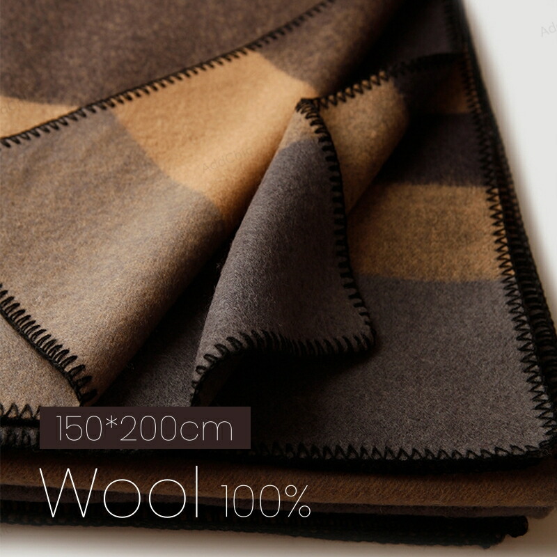 【美品ヴィンテージ】WILSON ウール チェック柄 ブランケット　グリーン系 23ReBirthWOOL_1_1024x.jpg?v=