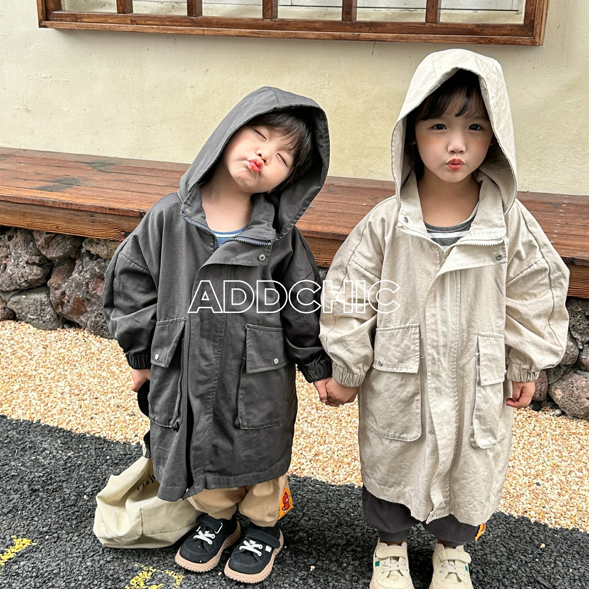 キッズ コート モッズコート トレンチコート 女の子 男の子 兄妹 春 秋 長袖 コート 無地 子供服 こども服 子ども服 ジュニア こども ベビー ジャケット シンプル アウター 入学式 韓国子供服 兄弟姉妹 可愛い オシャレ 通園 通学 80-150cm