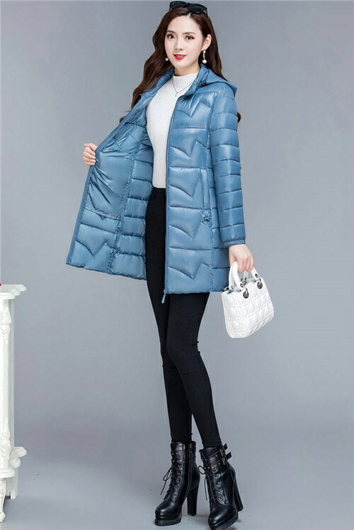 ジャケット レディース コート 冬 中綿コート 大きいサイズ アウター コート 着痩せ 長袖 暖かい 防寒 フード付き ミモレ丈 冬服 前開き 無地 洗濯可 かわいい おしゃれ 送料無料 Agam Tavniyot Co Il