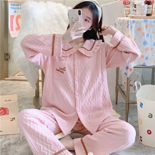 期間限定送料無料 マタニティパジャマ 長袖 マタニティ ルーム 上下セット かわいい 入院着 秋 冬 可愛い マタニティウエア 妊婦服 出産 産後 産院 妊婦 レディース プレゼント 授乳口 大きいサイズ おしゃれ 授乳服 前開き ウエスト調節可 送料無料