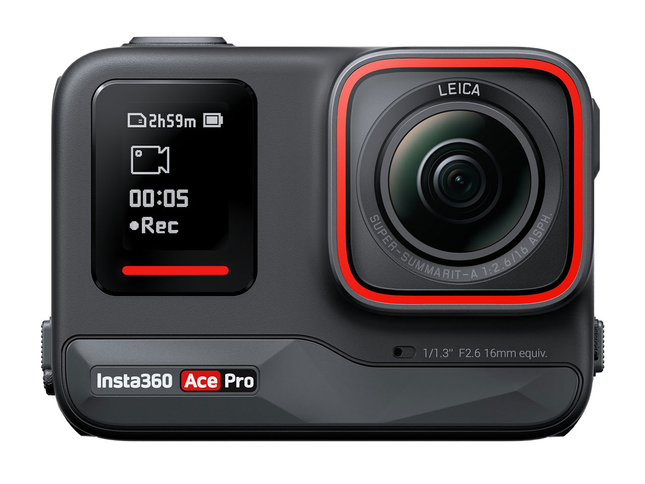 insta360 Ace Pro ウェアラブルカメラ 8K ブラック/レッド ACEPROED｜Addition Elekitel