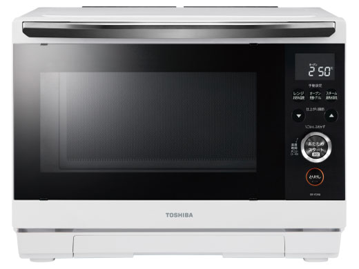 東芝 TOSHIBA 26L 過熱水蒸気オーブンレンジ 石窯ドーム ホワイト ER-YD90-W 電子レンジ　新品