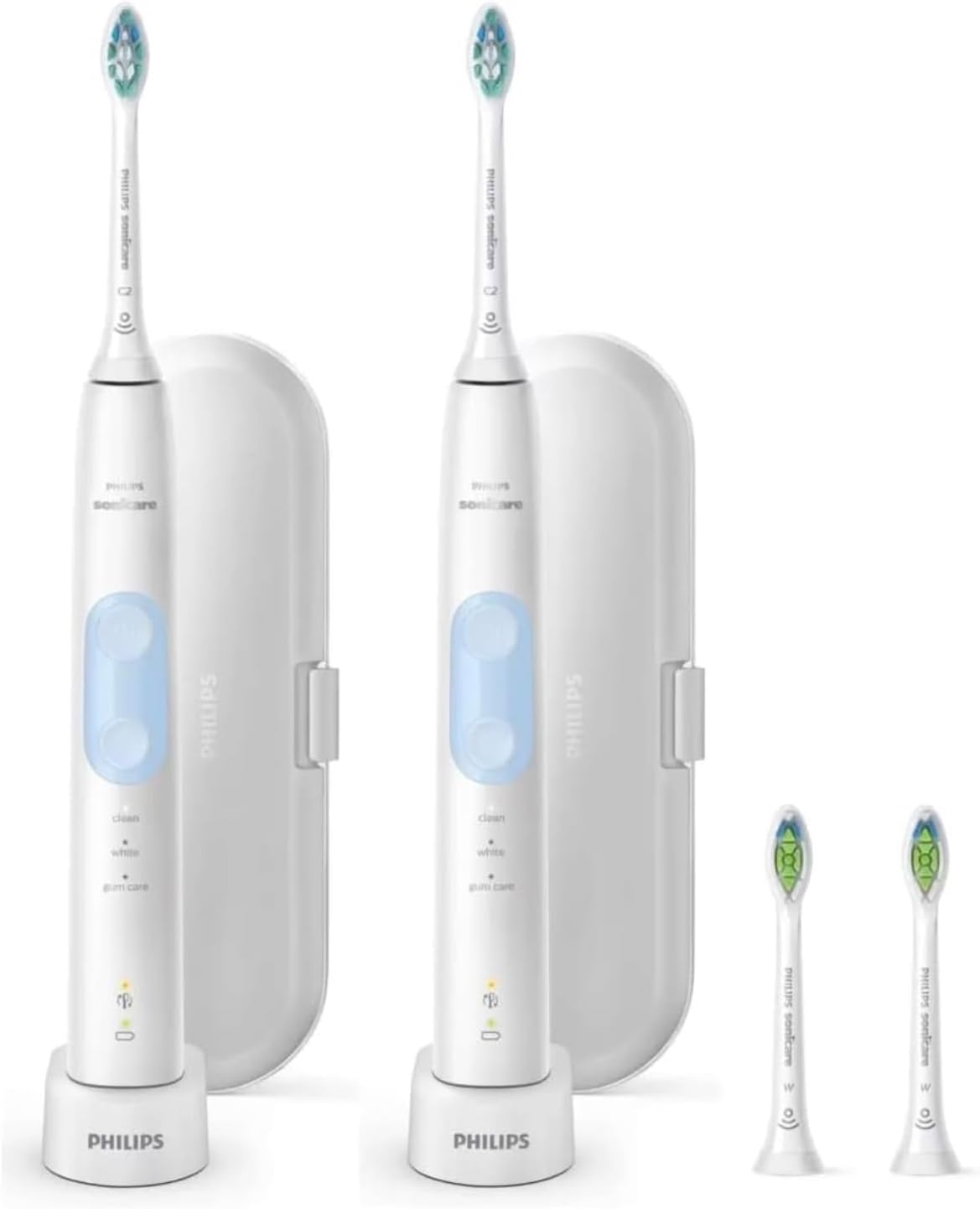 PHILIPS ソニッケアー プロテクトクリーン ホワイトライトブルー HX6403/71　2本組