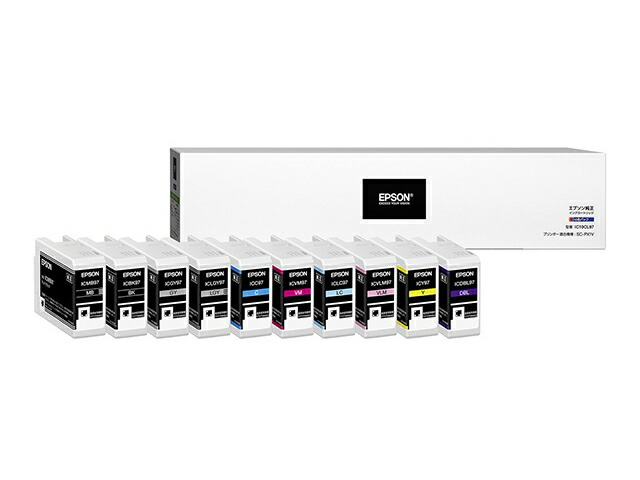 EPSON エプソン インキ薬莢(10色容器に並べる) 集積回路10CL97