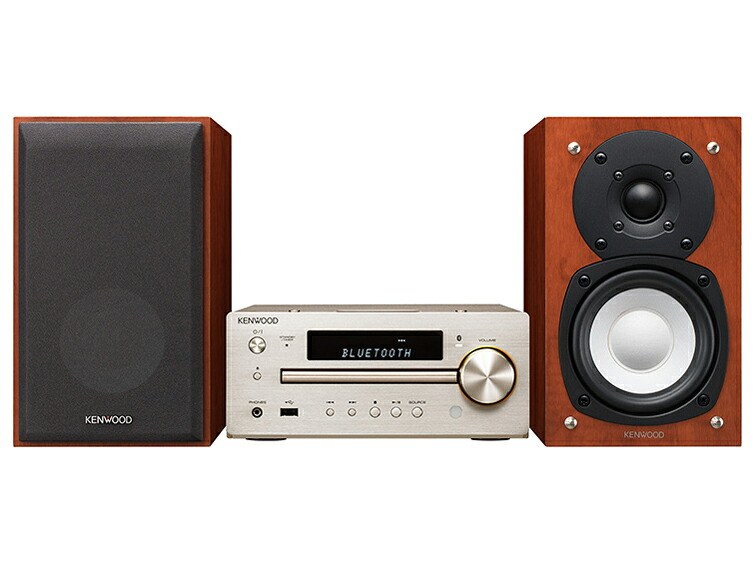 KENWOOD コンパクトHi-Fiシステム K-515-N ゴールド Kシリーズ ハイレゾ音源対応 ケンウッド