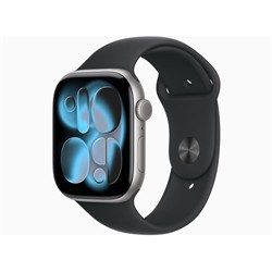 Apple Watch Series 11 GPSモデル 46mm MEV04J/A [スペースグレイ・ブラックスポーツバンド S/M] アップルウォッチ｜Addition Elekitel