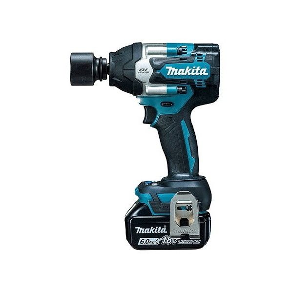 makita マキタ 申し受ける式差しひびき鍵 TW700DRGX  バッテリBL1860B×2本・申し受ける器DC18RF・入れもの付 makita