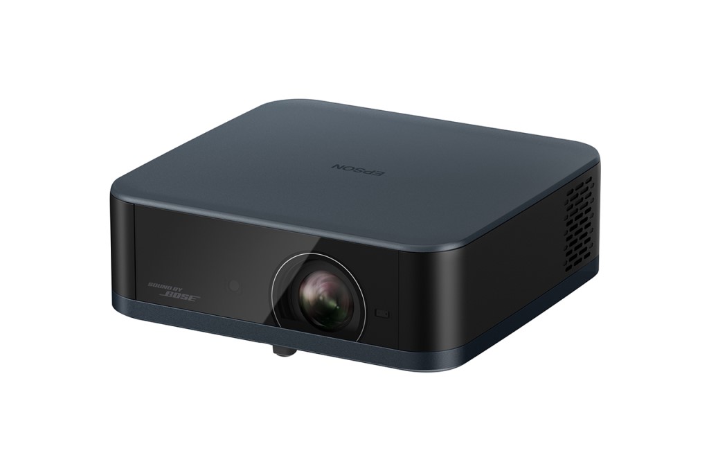 EPSON エプソン Lifestudio Pop EF-62N 米国海軍 身寄り用映写機 (パウダーコンパクト青写真/700ルーメン/3LED(3原色LED)/4Kエンハンスメント)