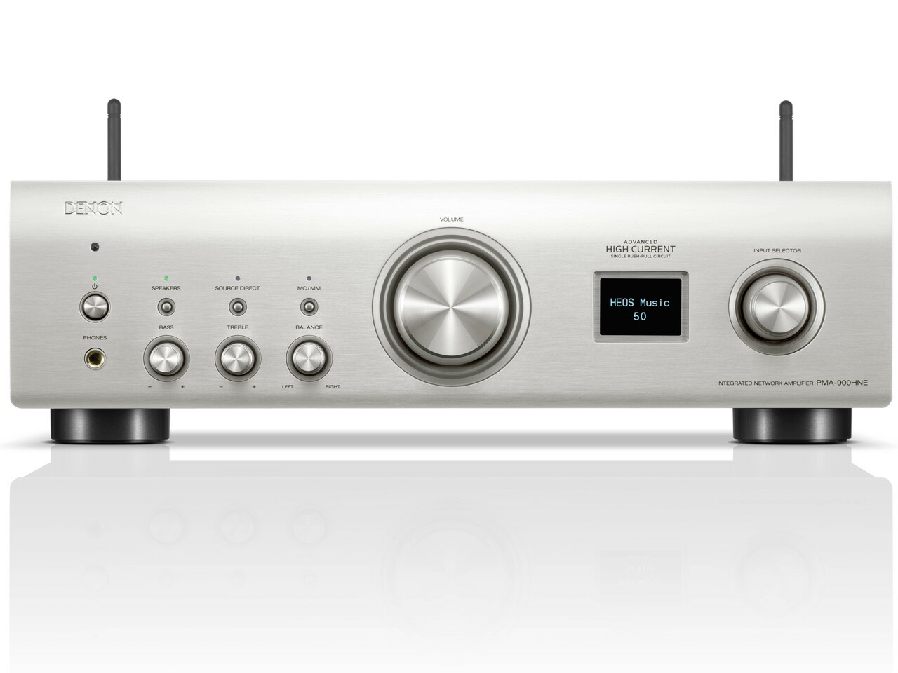 DENON HEOS Built-インチ プリメインアンプ PMA-900HNE-SP 割り増し金しろがね色 高声遣い デノン