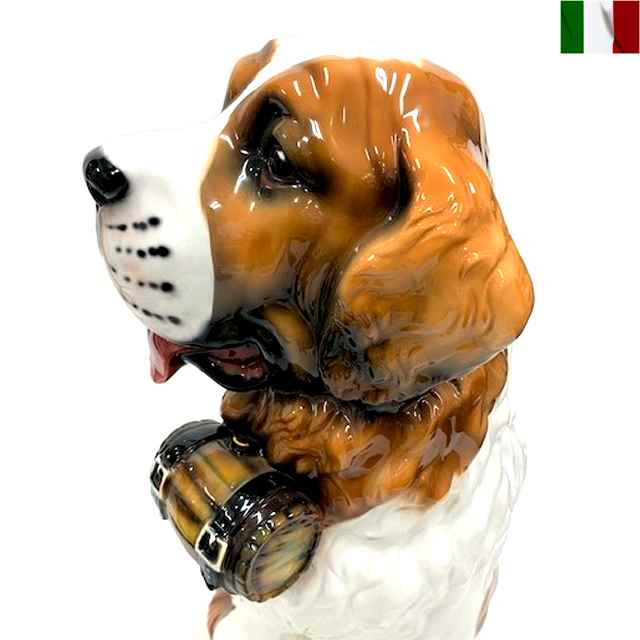 犬 陶器 イタリア製 セントバーナード culto.pro